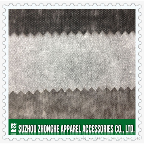 Polyester fusible non woven adhesive interlining for garment